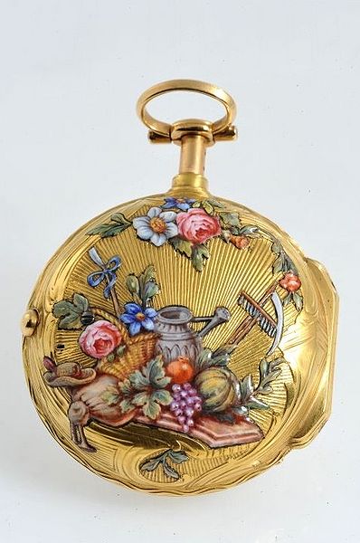 Datei:Huau St. Amant à Paris pocketwatch case back.jpg