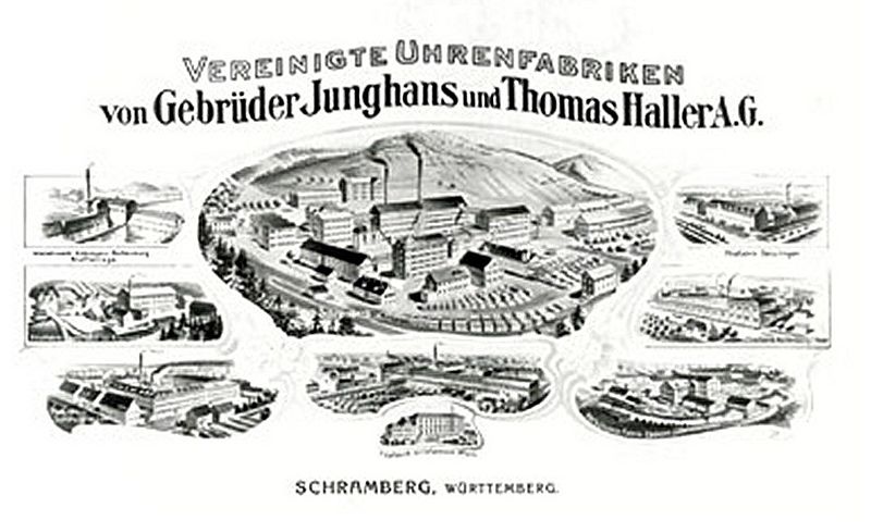 Datei:Vereinigte Uhrenfabriken von Gebrüder Junghans und Thomas Haller AG.jpg