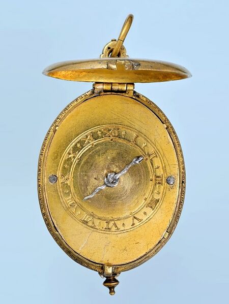 Datei:F. Houlliere a Laval, Spindel-Dosenuhr, ca. 1630 (02).jpg