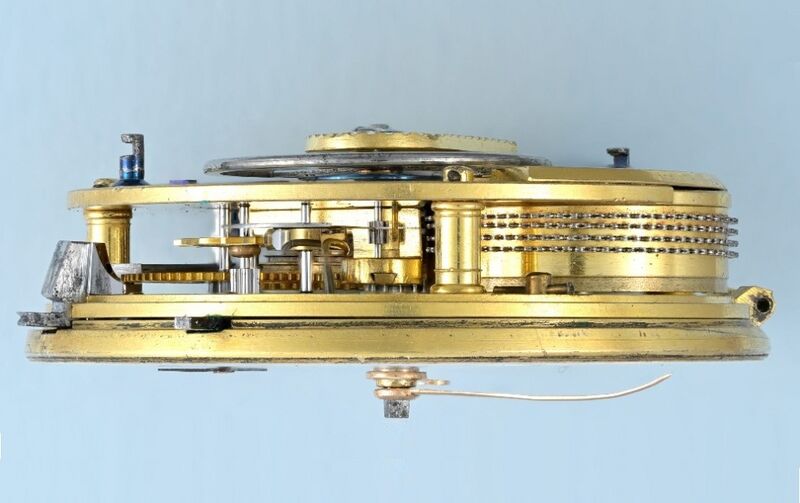 Datei:John Wood - Liverpool, Rechenankerhemmung Taschenuhr, ca. 1818 (07).jpg