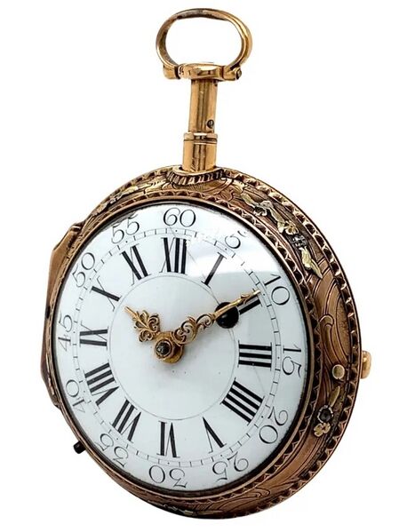 Datei:Varin à Chalon, Spindeltaschenuhr mit Viertelstundenrepetition und reich verzierten Chatelaine, ca. 1785 (02).jpg
