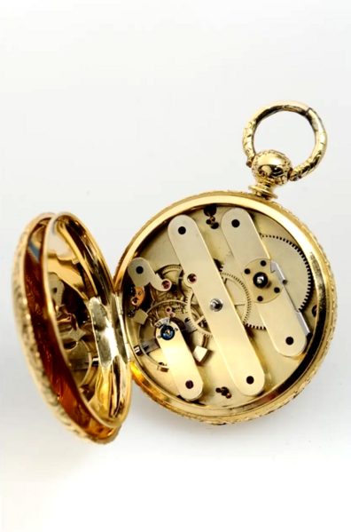 Datei:Girard & Comp., London, Chronometer mit seltener Kugelspirale Geh. Nr. 26283, circa 1870 (5).png