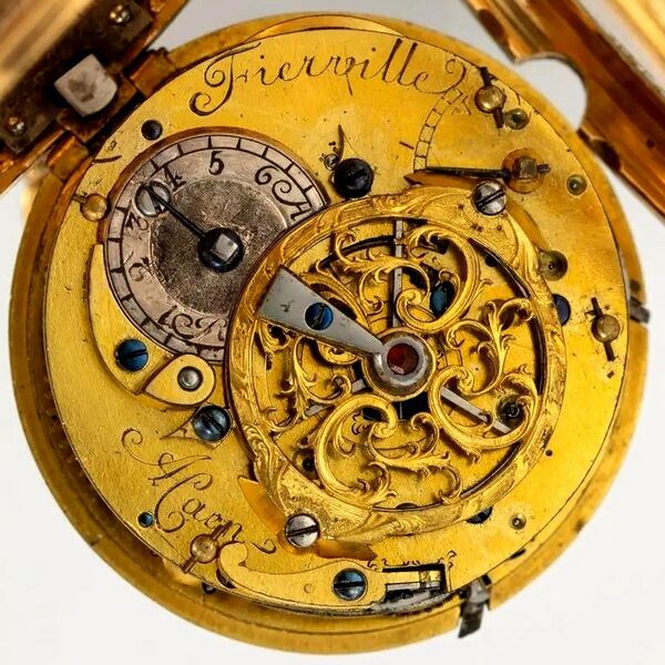Datei:Fierville à Caen, Spindeltaschenuhr à quatre couleurs mit Viertelstundenrepetition à toc ca. 1763 (8).jpg