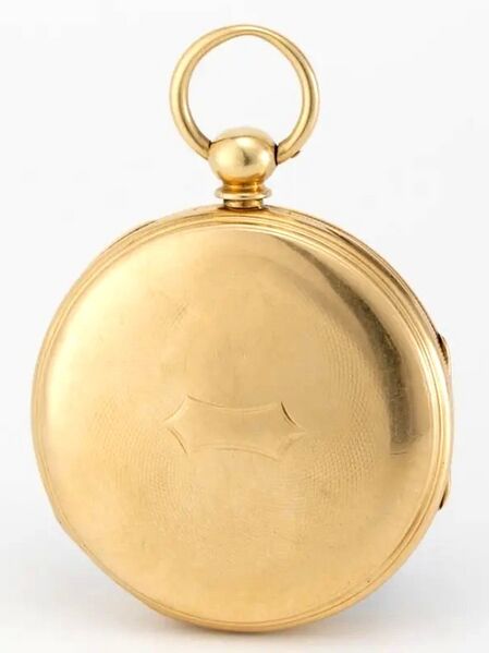 Datei:Gontard et Cie. Goldene Taschenuhr Nr. 1147, ca. 1850 (2).jpg