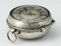 Peter Zolling Hamburg Einzeiger Silber Spindeluhr mit Alarm ca. 1690 (03).jpg