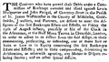 1777, The London Gazette, Bankrott Juli, John Perigal - Lewis Masquerier.png