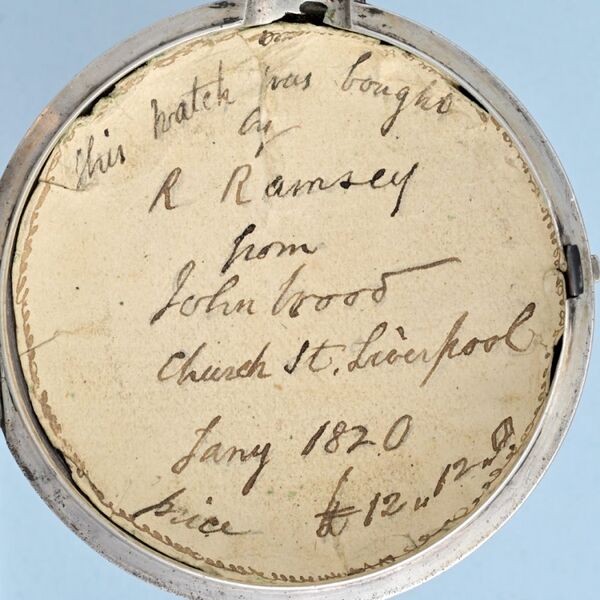 Datei:John Wood - Liverpool, Rechenankerhemmung Taschenuhr ca 1818 10.jpg