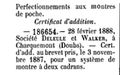 Deleule & Walker, Bulletin officiel de la propriété industrielle et commerciale 1888.jpg