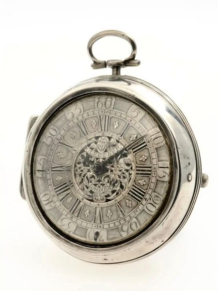 Datei:Cleeter, London, Doppelgehäuse-Spindeltaschenuhr, circa 1700 (1).jpg
