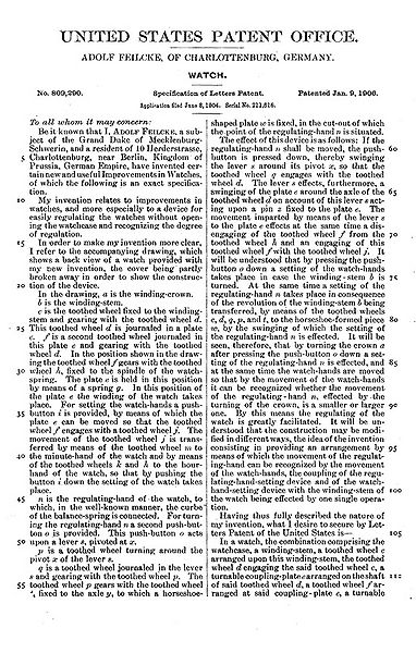 Datei:Adolf Feilcke, U.S. Patent 809.290 (2).jpg