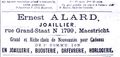 Anzeige Ernest Alard, Le Courrier de la Meuse 30. November 1890.jpg