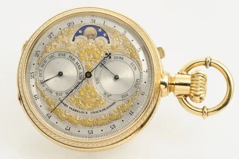 Datei:Girard-Perregaux, La Chaux de Fonds, doppelseitige Herrentaschenuhr mit Vollkalender Werk Nr. 62220, circa 1888 (01).jpg