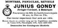 Inserate Augustin Silvio Junius Gondy 1916.jpg