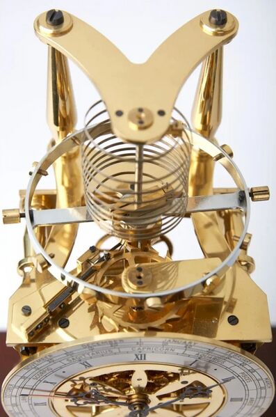 Datei:Bengt Svensson, Malmö, skelettierte Pendule, circa 1991 (7).jpg