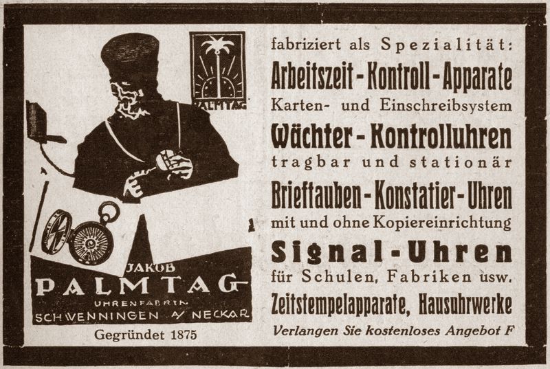 Datei:Jakob Palmtag Reklame 1926.JPG