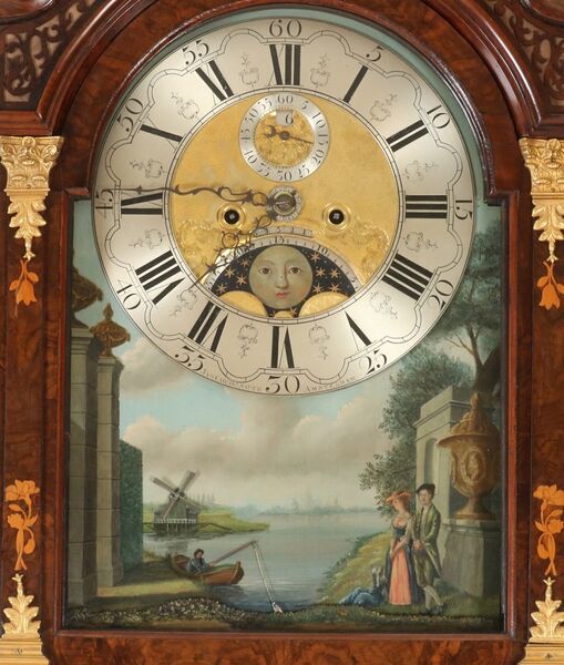 Datei:Amsterdamer Bodenstanduhr Jan Christ. Sauer Amsteldam ca. 1780 (2).jpg