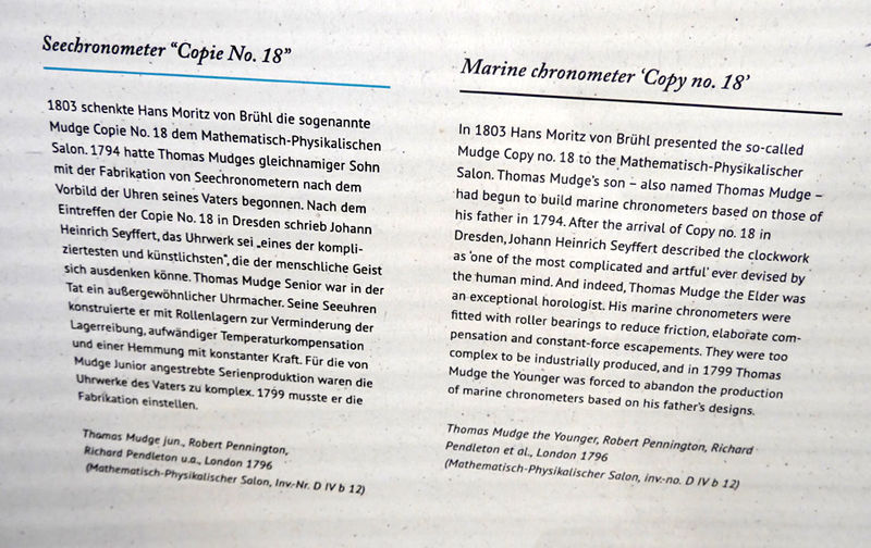 Datei:Thomas Mudge Junior Blaues Seechronometer Kopie Nr 18 Text.JPG