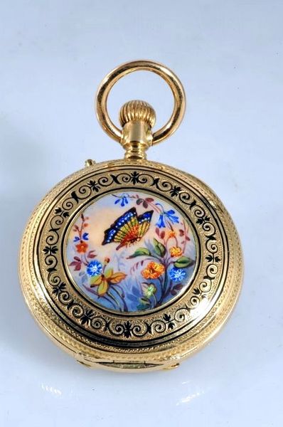 Datei:Perret & Fils à Genève pocketwatch case back b.jpg