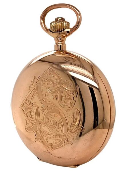 Datei:Henri Onésime Stauffer, Schweizer Savonnette mit Viertelstundenrepetition und Viertelstunden-Stundenselbstschlag ca. 1905 (05).jpg