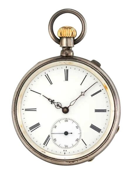 Datei:Ignatz Marenzeller, Glashütter Silbertaschenuhr, Nr. 7499, 1871 (1).jpg