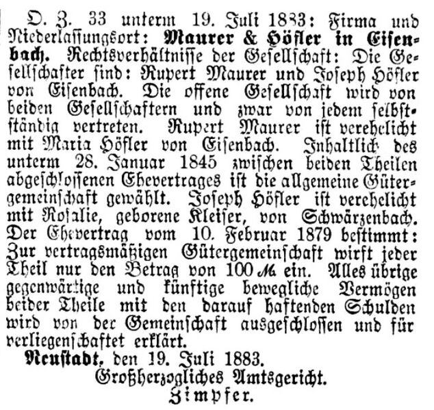 Datei:Maurer & Höfer Ambtsgericht 19 Juli 1883.jpg