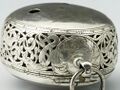 Peter Zolling Hamburg Einzeiger Silber Spindeluhr mit Alarm ca. 1690 (09).jpg