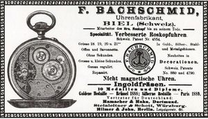 F bachschmid watch sale