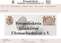 Website Freundeskreis Glashütter Uhrmacherkunst e.V Homepage.jpg
