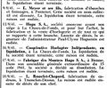 Huga S.A. La Fédération horlogère 25. September. 1941.jpg