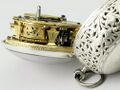 Peter Zolling Hamburg Einzeiger Silber Spindeluhr mit Alarm ca. 1690 (10).jpg