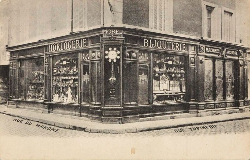 Datei:Morel Horlogerie Bijouterie, Montbrison um 1890 .jpg