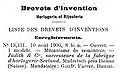 Emil Judith SA, F.H. 1906, 30. August, Judith & Cie. Brevets d'Invention.jpg