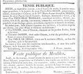 Vente Publique, Pierre-Felix Hedin am Clausen und Pascal Joseph Lebrun, 15. September 1837.jpg