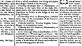 Mr Peckover Uhrmacher verstorben, The London Chronicle 1757.jpg