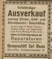 Anzeige Car Mason im Oberschlesische Zeitung 1919.jpg