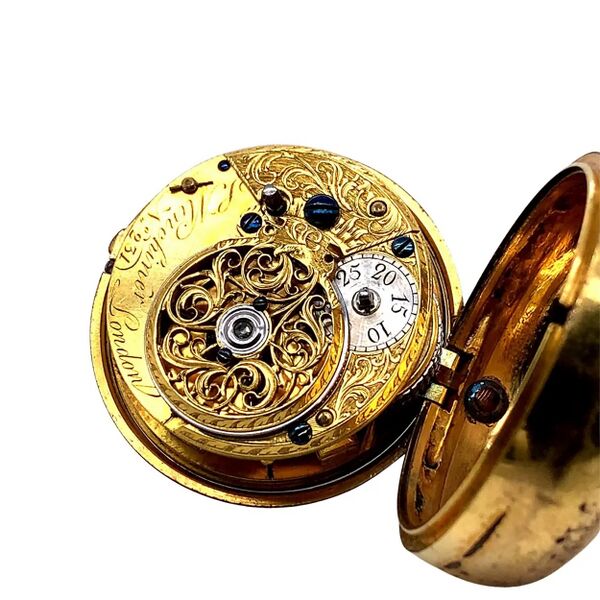 Datei:Samuel Minchener London Spindeltaschenuhr ca. 1750 (2).jpg