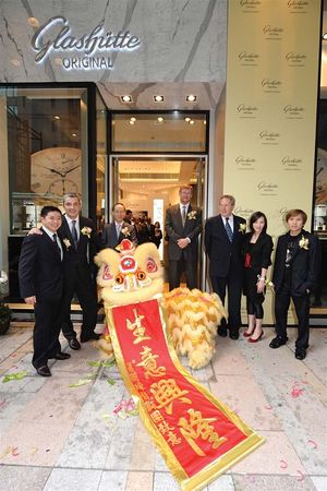 Opening Celebration of Glash tte Original boutique at K11 German