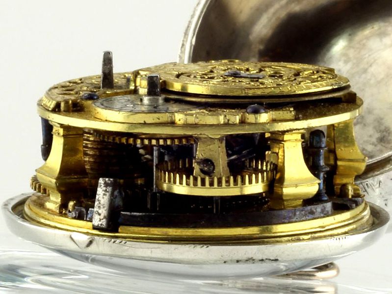 Datei:L.H. Klein, Kopenhagen, Spindeluhr um 1740 (07).jpg