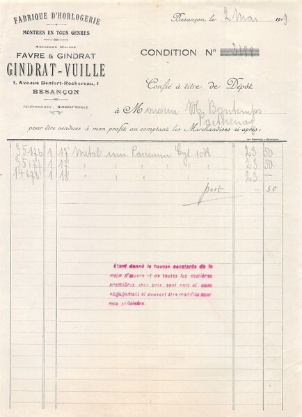 Datei:Rechnung Gindrat-Vuille 1919.jpg