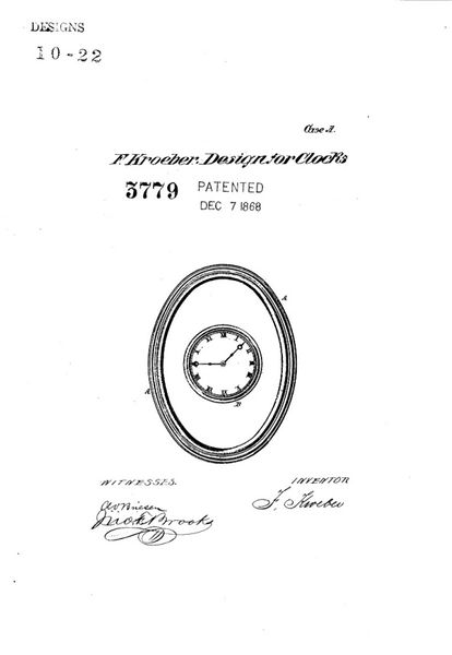 Datei:F. Kroeber Patent No. 3,779 7. Dec. 1868 (1).jpg