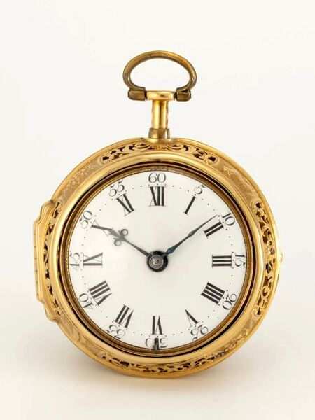 Datei:Henry Stockar, London, Doppelgehäuse-Spindeltaschenuhr mit Viertelstundenrepetition, ca. 1720 (01).jpg
