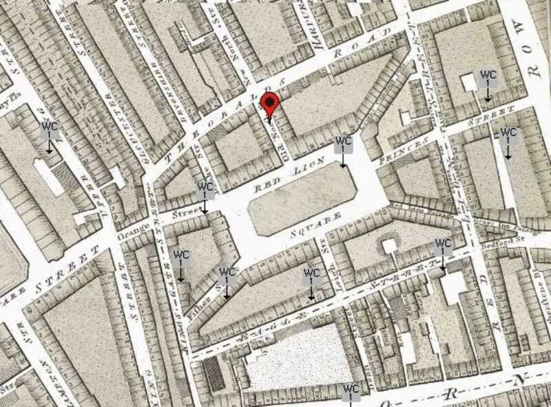 Datei:North Street - Red Lion Square um 1800.jpg