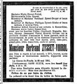 Todesanzeige von Bertrand Zysset-Voirol im l'Impartial, Montag 1. Juni 1931.jpg