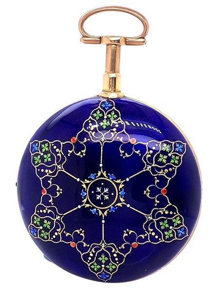 Datei:William Anthony, Goldemail-Taschenuhr mit Viertelstundenrepetition, ca. 1790 (2).jpg