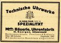 Technische Uhrwerke, Math. Bäuerle Werbung um 1925.jpg