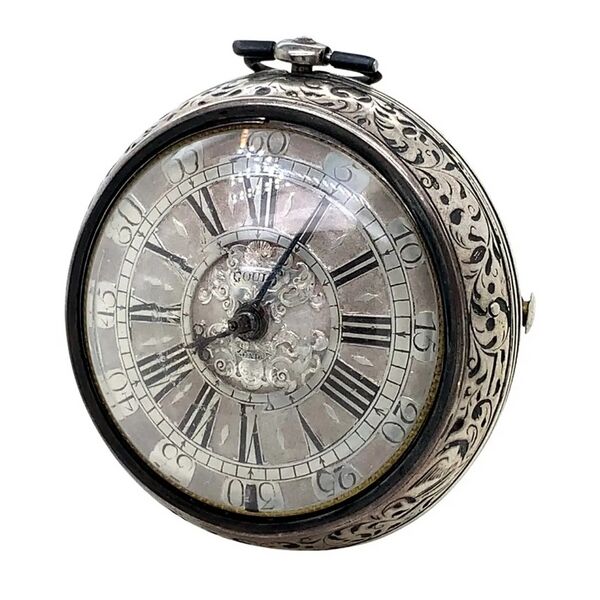 Datei:Christopher Gould London Spindeltaschenuhr ca. 1700 (1).jpg