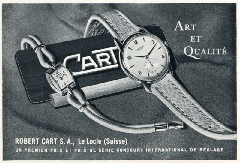 Datei:Anzeige Robert Cart S.A Journal Suisse 1953.jpg