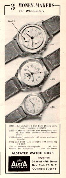 Datei:Alstater Watch Co Anzeige 1950er.jpg