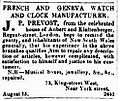 J. P. Prevost 16. Aug. 1845 Sydny Morning Herald.jpg