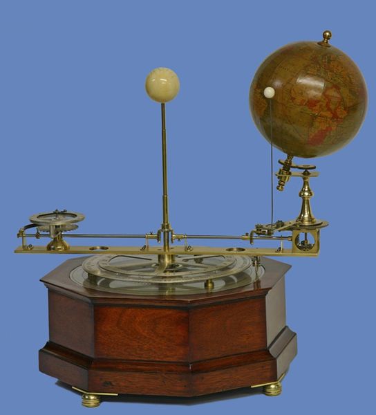 Datei:Charles Requier à Paris, Französische Orrery, ca. 1898 (1).jpg